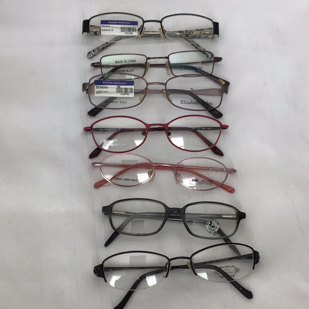 Assorted Eyeglasses Collection lot of 7